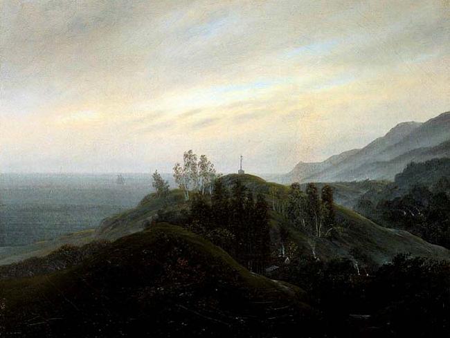 Caspar David Friedrich View of the Baltic France oil painting art